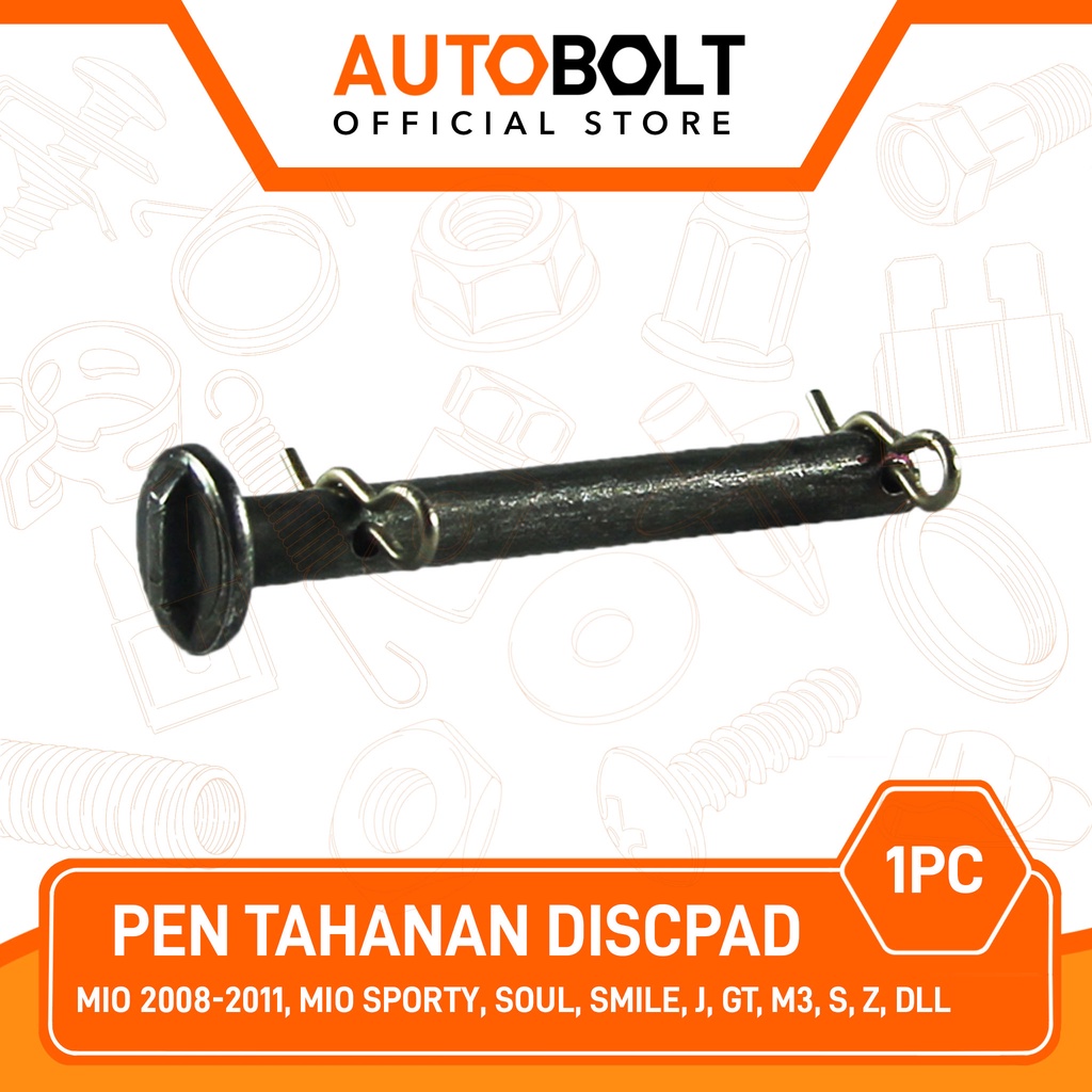 Autobolt Pen Tahanan Discpad Mio Soul Smile Sporty J GT M3 S & Fino Premium Grande & SoulGT Blue Cor