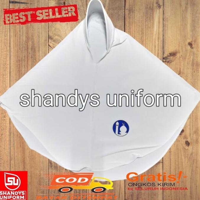 Jilbab al azhar / jilbab sekolah warna putih