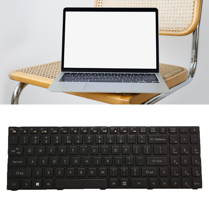 Zzz Keyboard As Hitam Dengan Bingkai Untuk DNS TWC K580S i5 i7 AETWC700010 Mp-09r63su-920