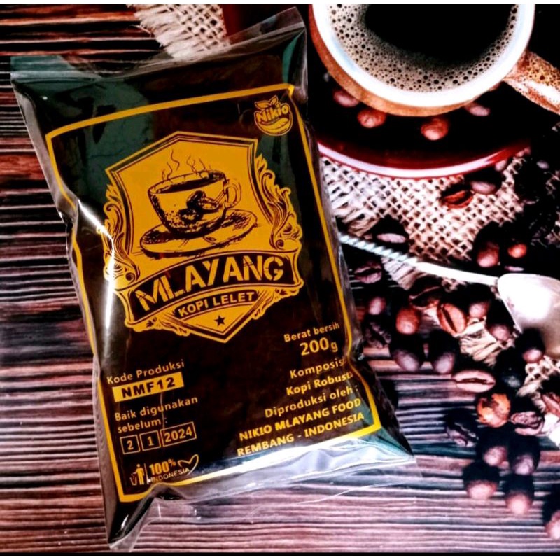 

MURSH Kopi Lelet Colete original - kopi lelet Lasem Mlayang - Kopi Lasem - Kopi lelet lasem - Kopi Khas lasem