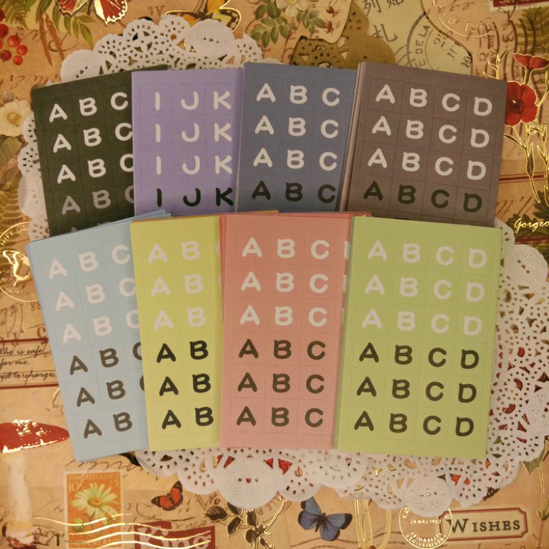 

khalishop - sticker alphabet, alphabet sticker, sticker huruf, sticker angka, sticker huruf berwarna, numeric sticker, sticker angka dan huruf
