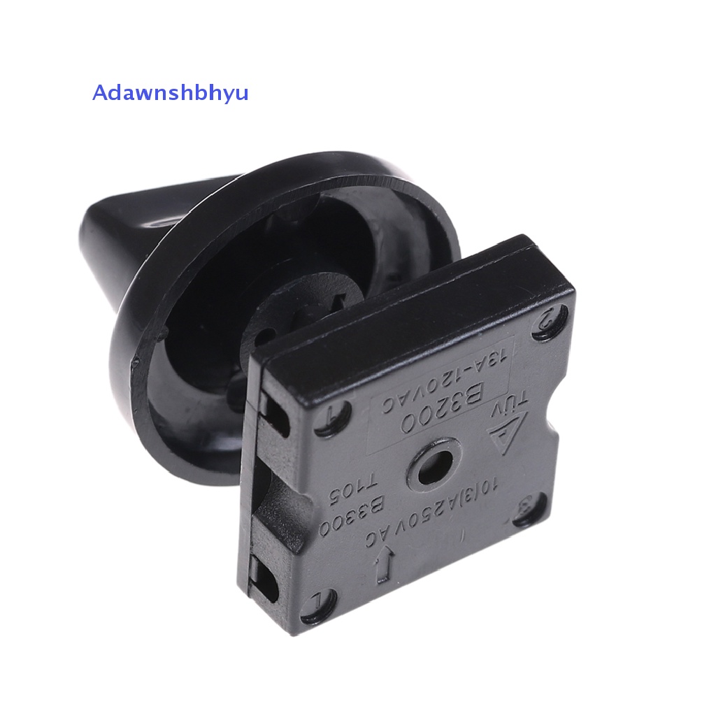 Adhyu Selektor Kipas Angin 4-posisi 3-Speed Rotary Switch Gubernur Dengan Knob 13AMP 120V-250V ID