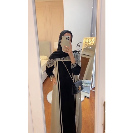 Alula dress sage green by 4season hijab