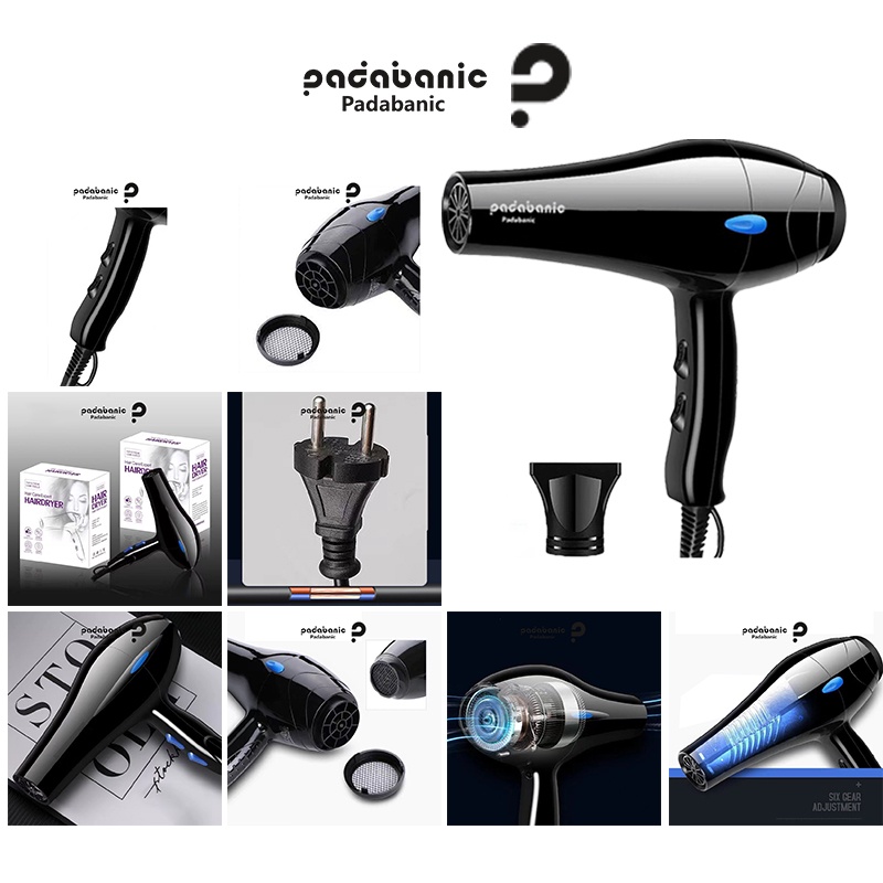 *HARGA PROMO 1 PAKET* Catokan pengering rambut Dan Hair Dryer Sisir Catok rambut