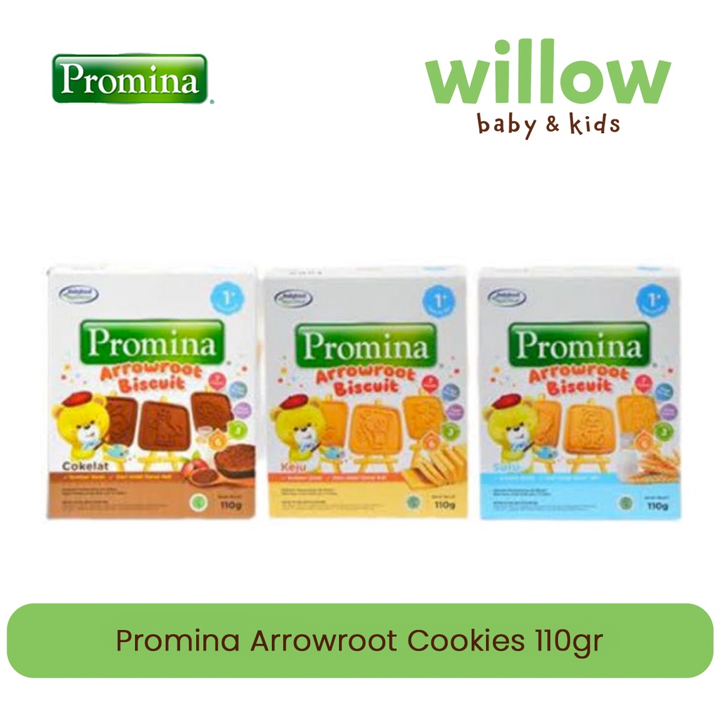 

Camilan Bayi - Promina Arrowroot Cookies 110gr