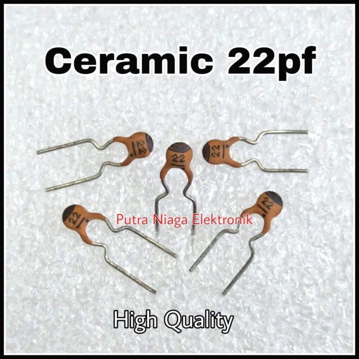 Kapasitor 22pF Keramik NPO 22 pF Ceramic Capacitor putr4n14 Ayo Beli