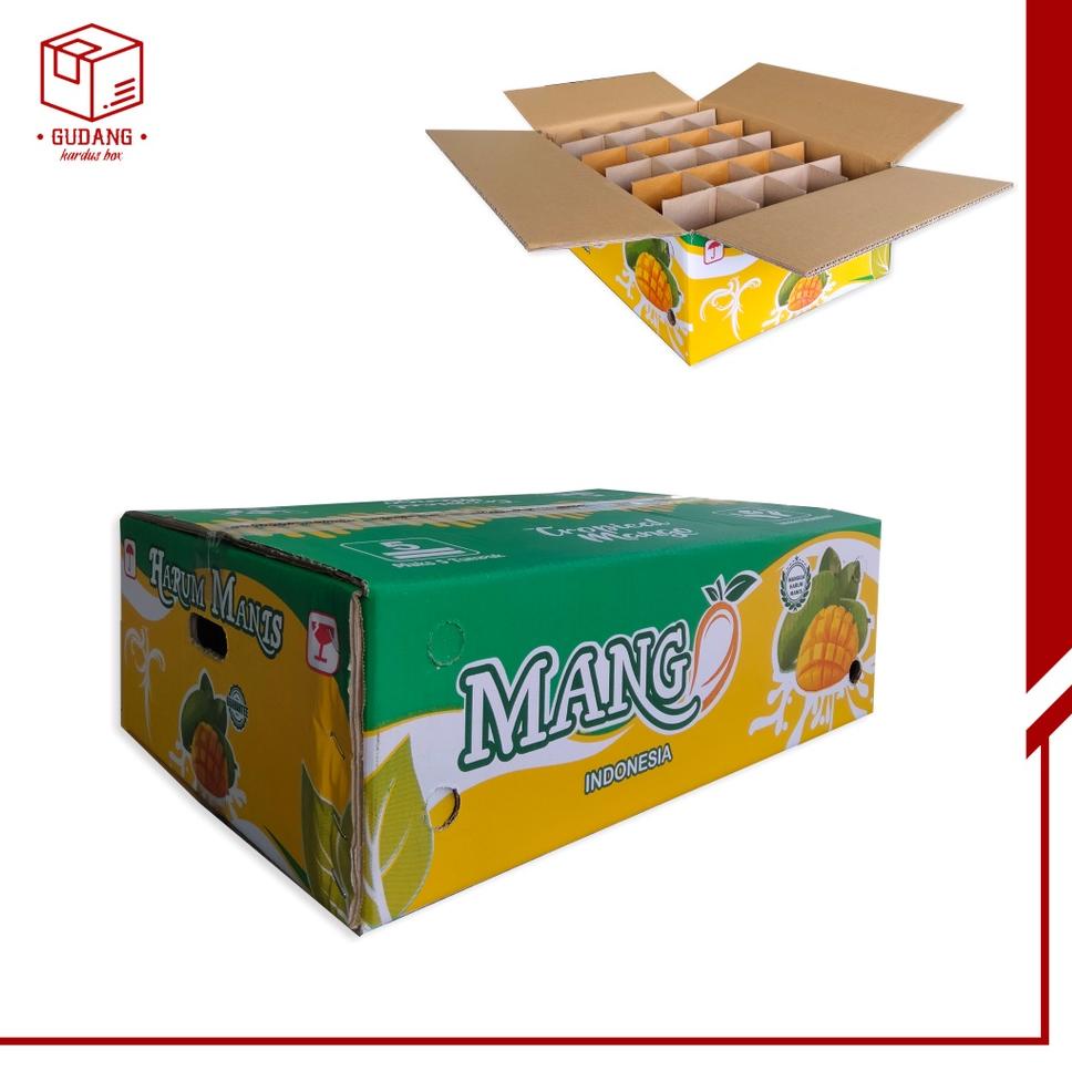 

ォ Box Mangga Alpukat isi 24 buah (10 KG) set sekat/klonal21/alpukat/Karton/Polos/Kardus/BoxBuah/BuahMangga/PackingBuah/Packing Karton/Polos/Kardus/PackingBuah/BoxBuah ゠