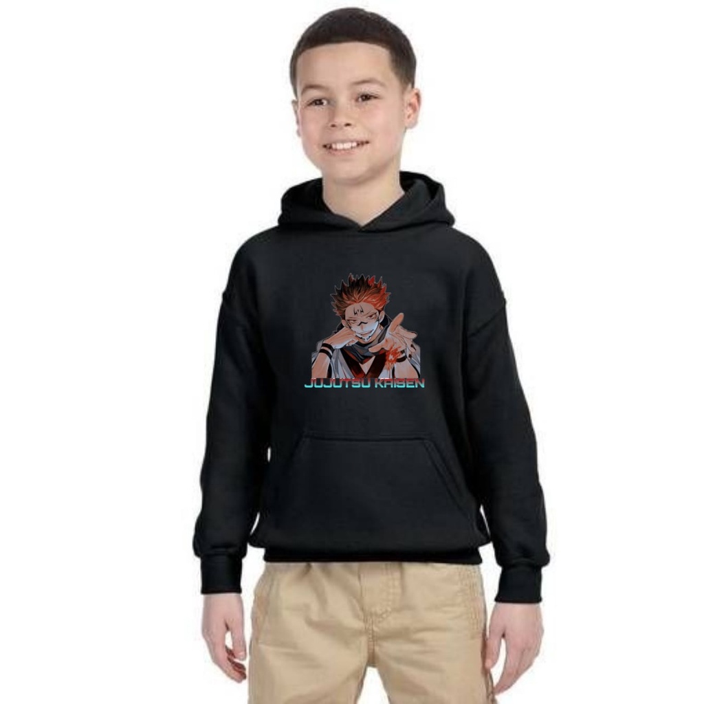 BAJU ANAK SWEATER JUJUTSU KAISEN UNTUK ANAK 2-10 TAHUN BISA COD KE247