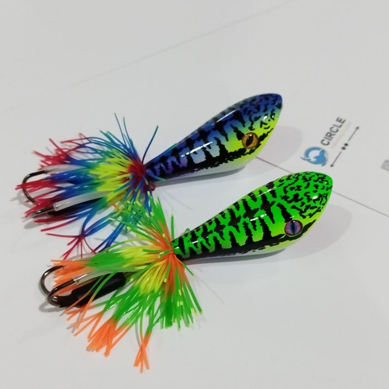Auto WTD/Geol Rattle 6cm 12 gram circle lure umpan pancing gabus dan Toman