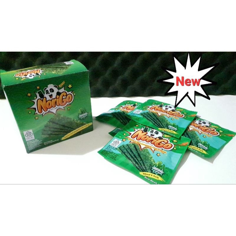 

Norigo cemilan rumput laut (isi 12)