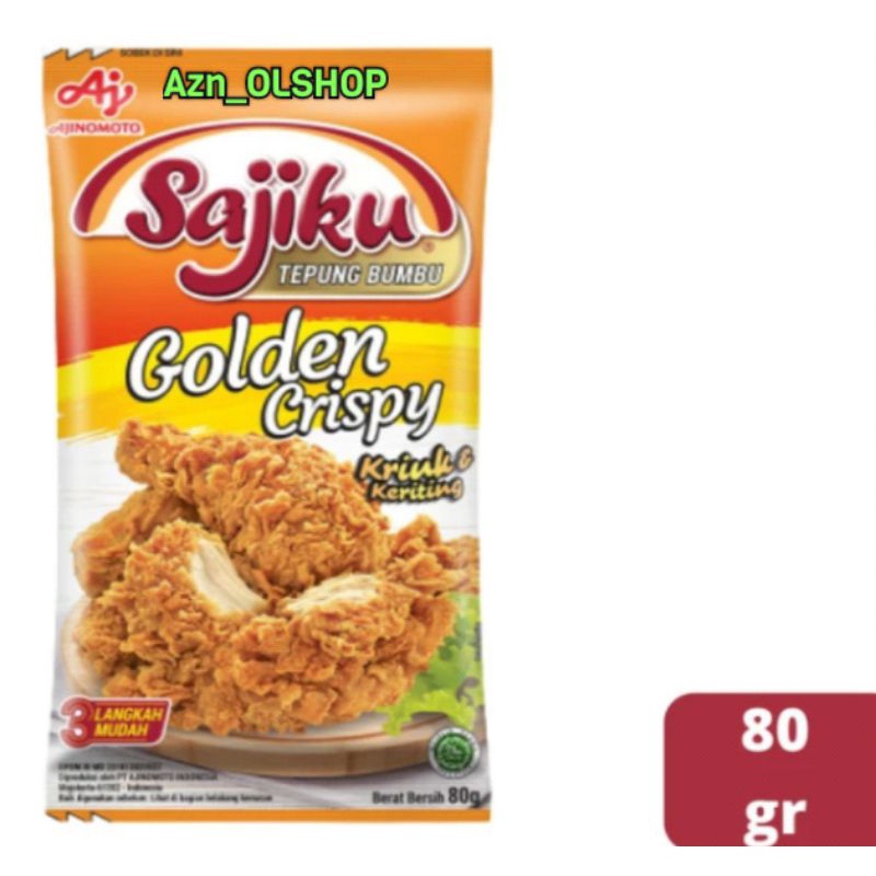 

Tepung bumbu sajiku golden crispy