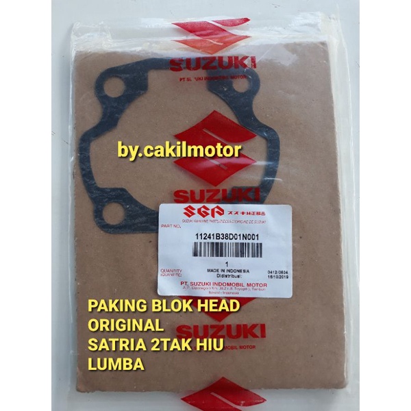 paking blok head kop satria 2tak ori sgp