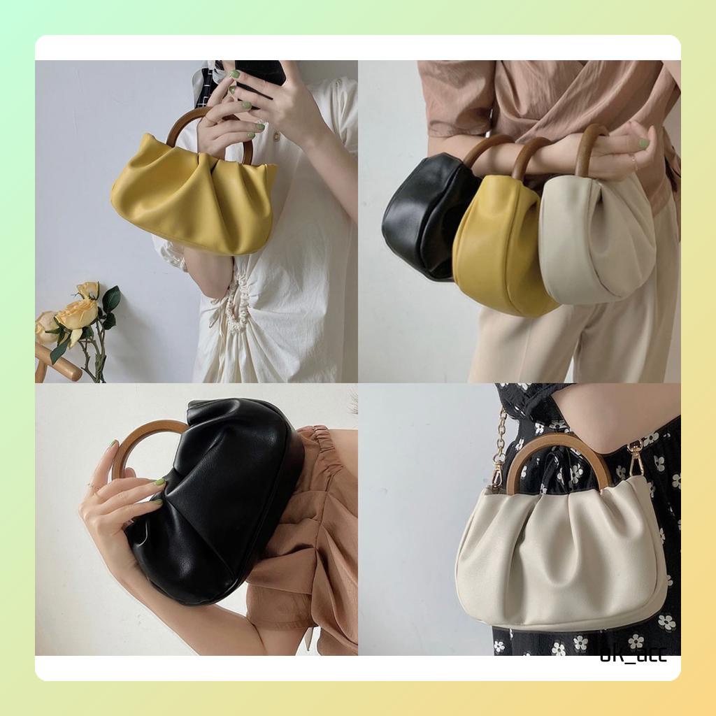 BARU Tas Selempang Kulit Wanita Luxury Mini Bag FT56 22 x 6 x 11 cm