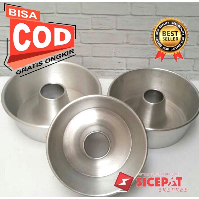 Loyang Bolu Baking Pan Tulban Bima Ukuran 14 cm 16 cm 18 cm 20cm 22 cm 24 cm 26 cm 28 cm Anti Lengke