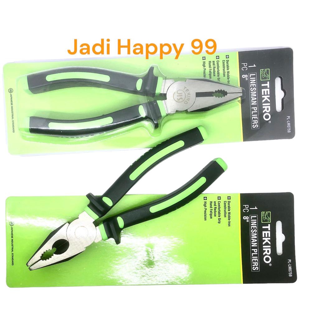 TANG KOMBINASI 8 INCHI / TANG KOMBINASI TEKIRO 8 INCHI / TEKIRO TANG KOMBINASI / TANG KEKEP 8 INCH /