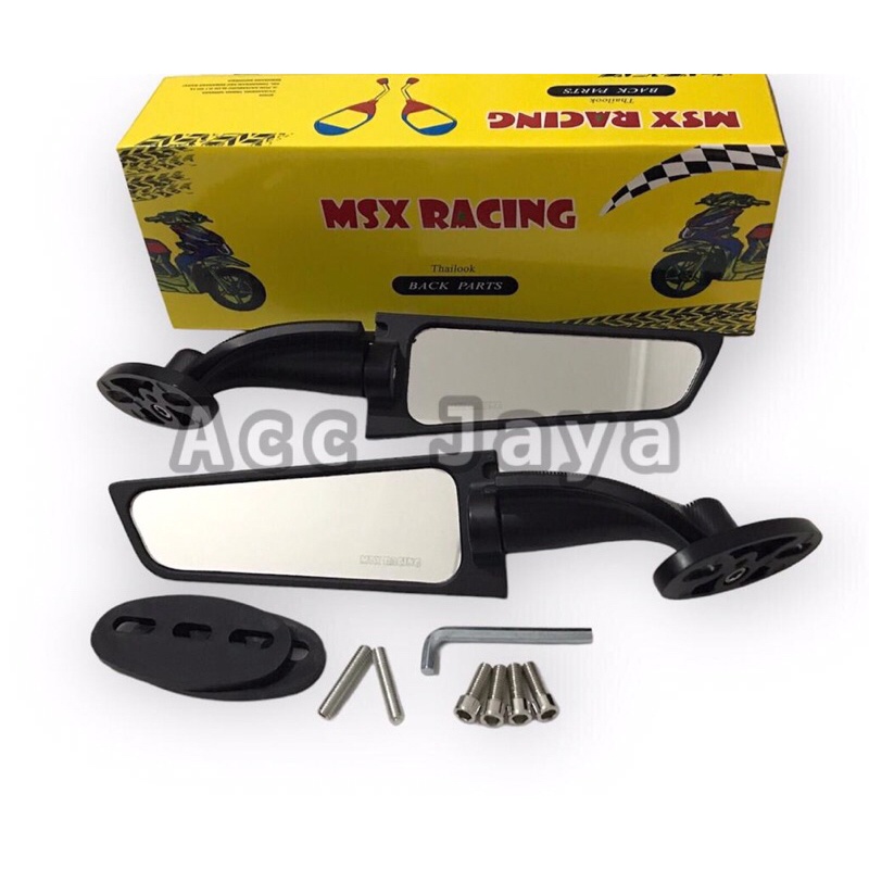 Promo Spion Winglet Stealth MSX Racing Model Rizoma Full CNC Universal CBR 150r Ninja 250 Fi Cbr250r