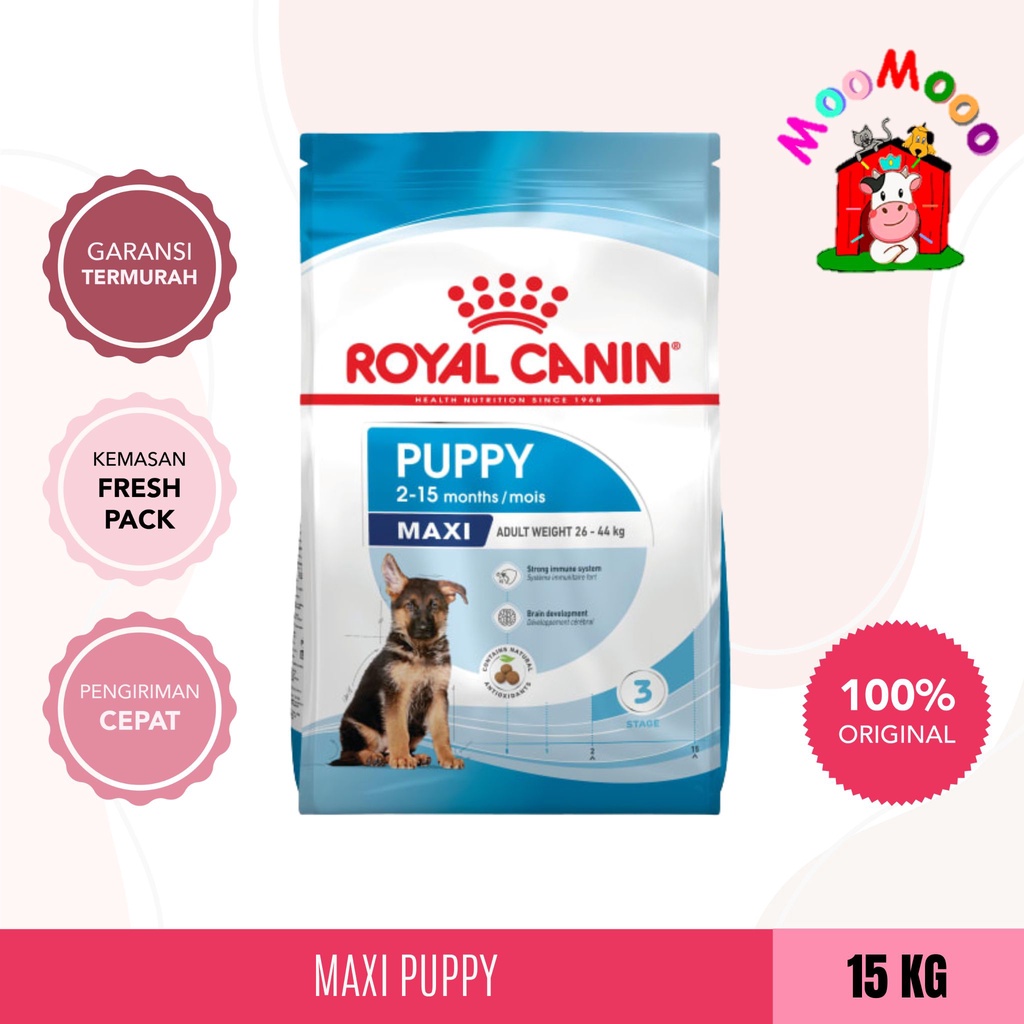 Royal Canin Maxi Puppy 15Kg - Makanan Anjing / Dog Food