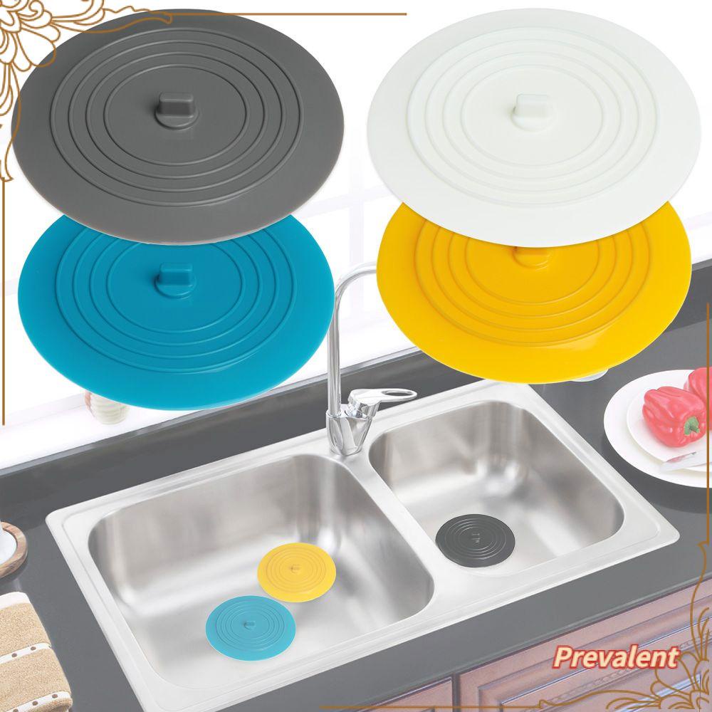 Preva 15 cm Wastafel Air Plug Silikon Tahan Lama Perlengkapan Kamar Mandi Dapur Kamar Mandi Bulat Penutup Saluran Air