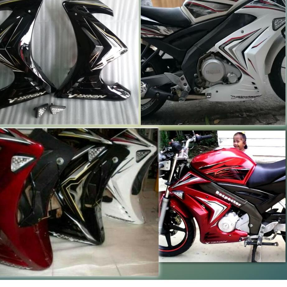 Barang Pilihan.. Sayap old vixion Fairing Vixion old / Half Fairing Vixion Old / Sayap Mini Vgril vi