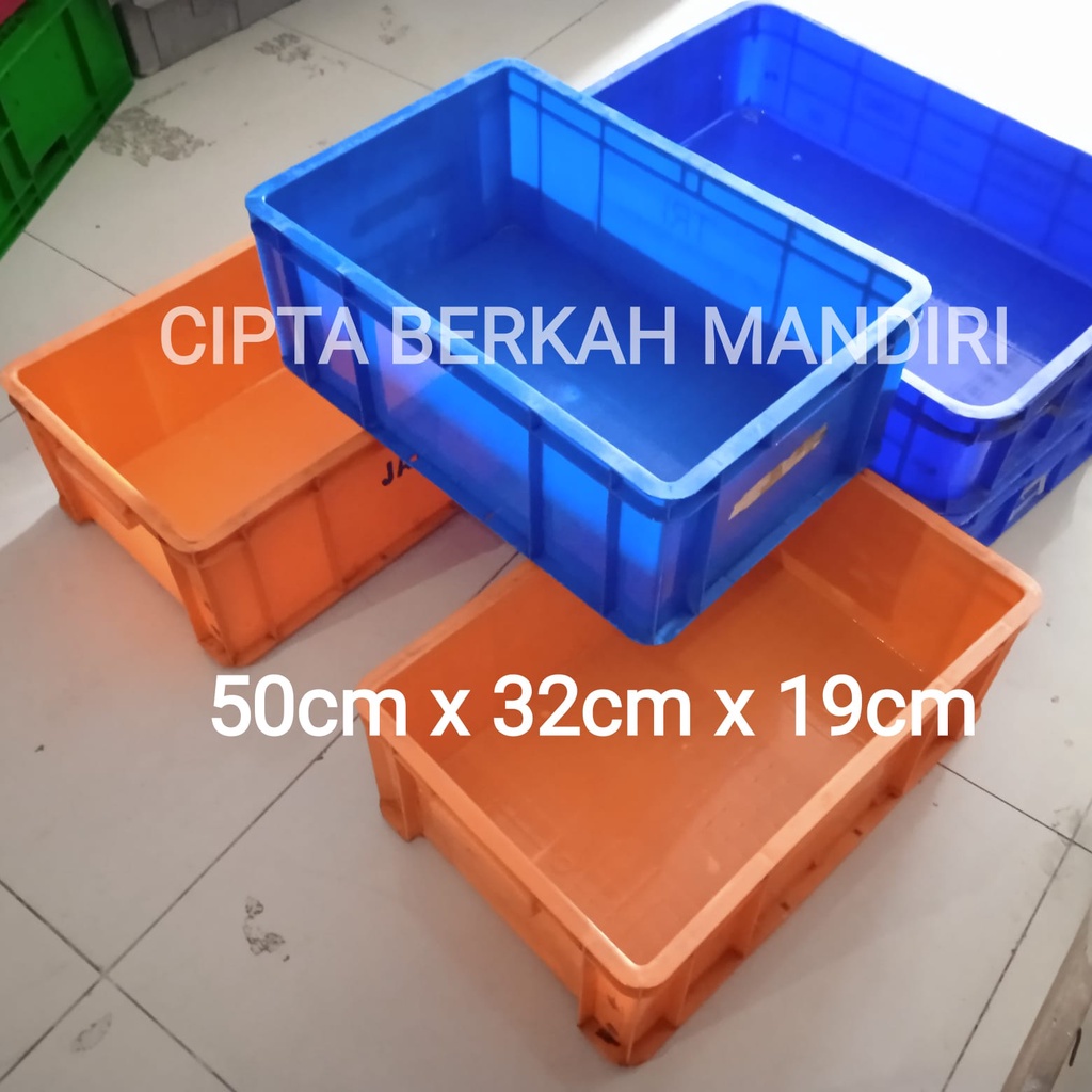 Box Plastik Biru Box Biru Box Plastik Container Box Rabbit 6555