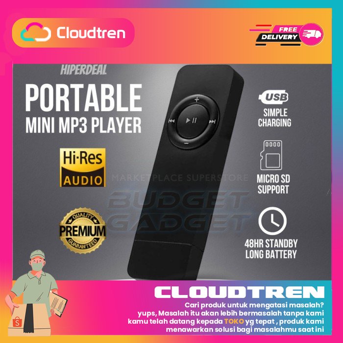 USB MP3 Player LCD Display FM Radio TF Slot Microphone