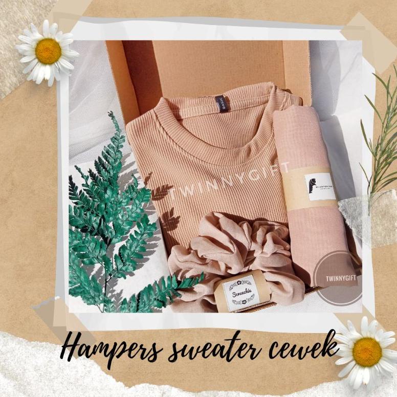 

LARIS HAMPERS GIFT BOX KADO ULANG TAHUN BAJU KAOS SWEATER CEWEK WISUDA ANNIVERSARY hnr