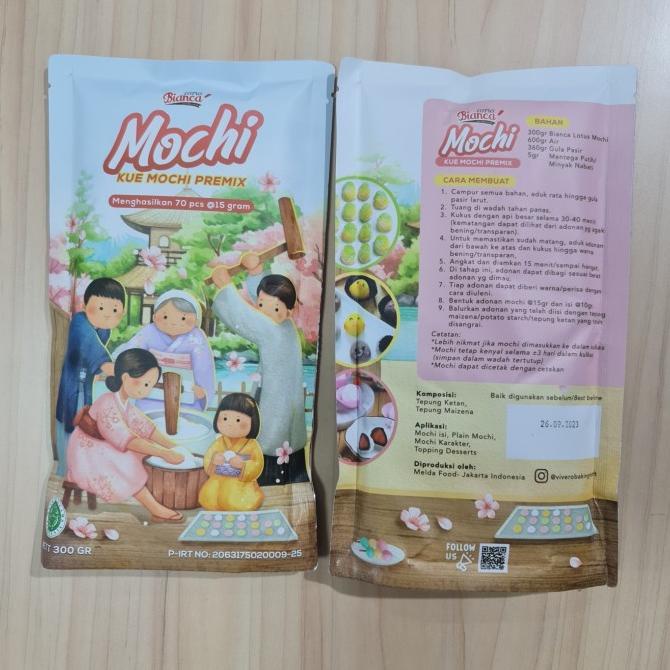 

TERMURAH Tepung Premiks Bianca Mochi / Moci 300 gram /TEPUNG PANIR/TEPUNG TERIGU/TEPUNG ROTI/TEPUNG KETAN HITAM/TEPUNG MAIZENA