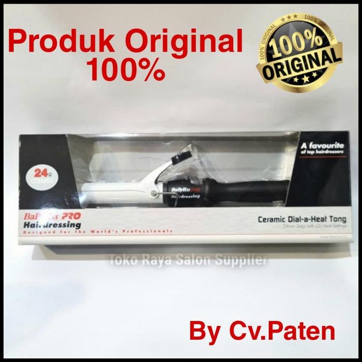Promo Babyliss Pro Curly Ceramik Alat Keriting Rambut Curling Iron
