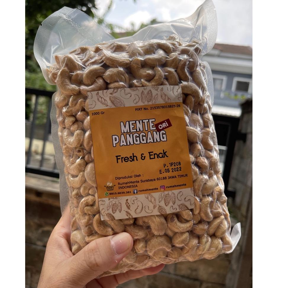 

ば KACANG METE UTUH MATANG OVEN PANGGANG RASA PURE 1KG ROASTED CASHEW PLAIN UNSALTED ㅩ