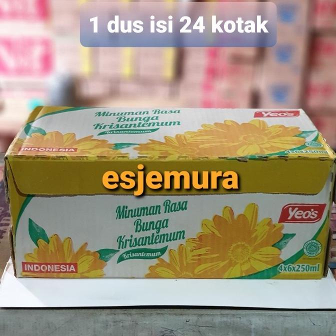 

Yeos Krisantemum / Chrysanthemum/ Teh Kembang kotak perdus 24 x 250 ml