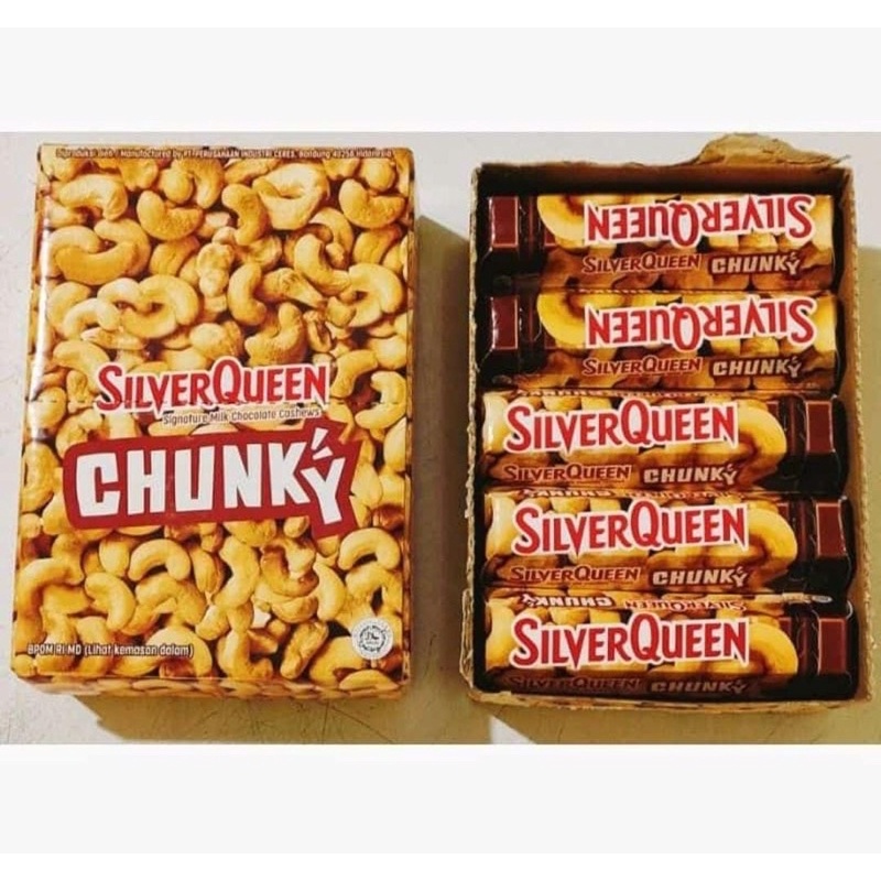 

Silverqueen Chunky Cashew 30gr