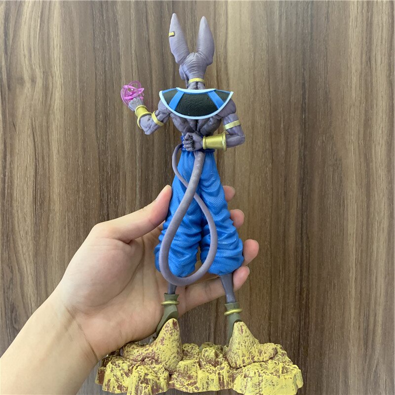 Anime Dragon Ball Z Beerus Figure Super God of Destruction Figure Koleksi Model Mainan Untuk Anak Hadiah Mainan