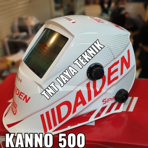 HELM LAS OTOMATIS DAIDEN KANNO 500 - TOPENG LAS OTOMATIS DAIDEN KANNO 500 - KEDOK LAS AUTO DARKENING