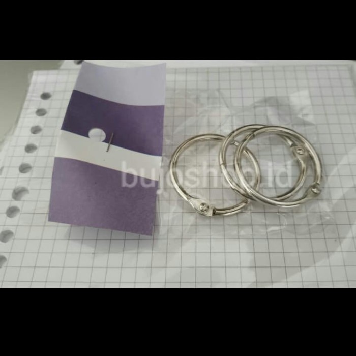 

RING BINDER SCRAPBOOK BESI - SIZE L (3,5 CM) - BISA DIBUKA TUTUP