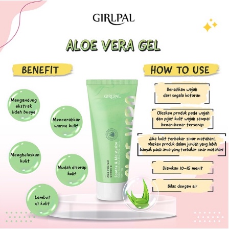 GIRLPAL Peeling Gel | Peel Off Mask | Aloe Vera Gel | Eksfoliasi Wajah