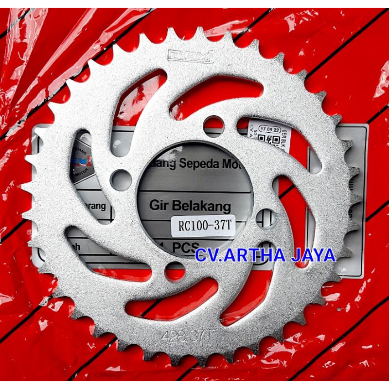 GEAR GIR GER BELAKANG MAX1 428 SUZUKI RC / SHOGUN / SMASH / TORNADO / SATRIA R 2T 2TAK / SATRIA FU 1