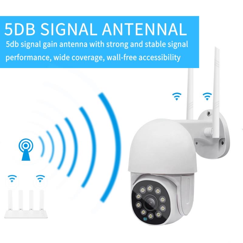 [ APP V380/V380PRO] Ipcam Camera CCTV Outdoor 8MP PTZ Speed Dome Wireles Wifi V380 1080P HD Kamera outdoor/indoor