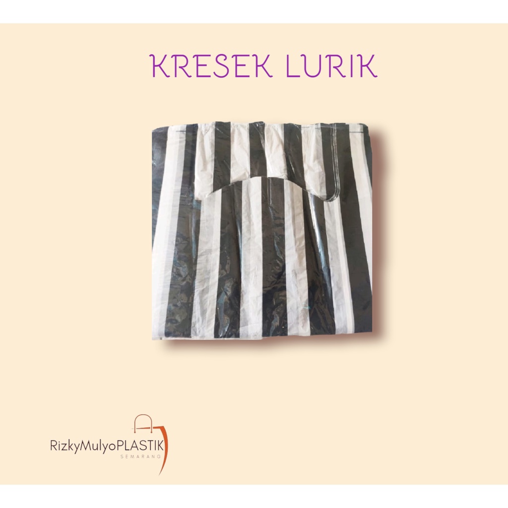 KRESEK LURIK/KRESEK LOREK/KRESEK LURIK HITAM PUTIH