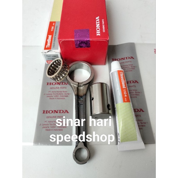 STANG SEHER SET  (KPH) HONDA ORIGINAL SUPRA X 125 +KARISMA+KIRAIN KELENGKAPAN PRODUK
LEM PAKING SET
