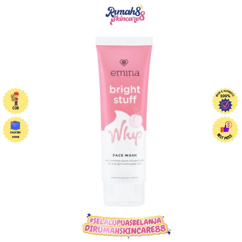 EMINA Bright Stuff Whip Face Wash 50mL