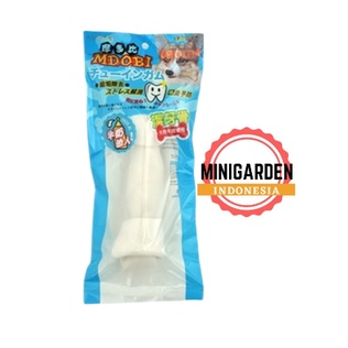 SNACK TULANG GIGITAN ANJING KNOTTED BONE MDOBI 10'' milk flavour knot bone