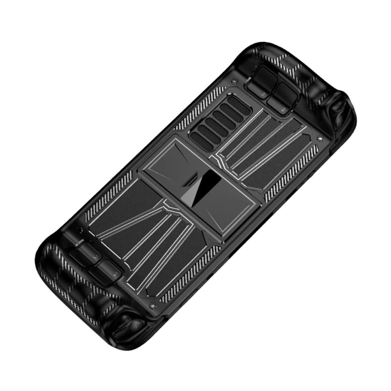 Zzz Casing Pelindung Dengan Kickstand Untuk Dek Uap, Konsol TPU Lembut Pelindung Pegangan Tangan Case Penutup Kulit Dengan Stand