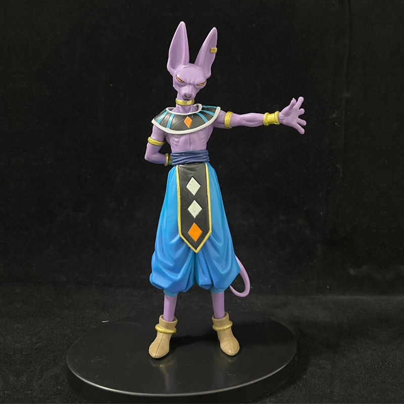 Dragon Ball Figure Dewa Penghancur DXF Whis Beerus Figurine Amina PVC Action Figure Koleksi Model Mainan Anak Hadiah