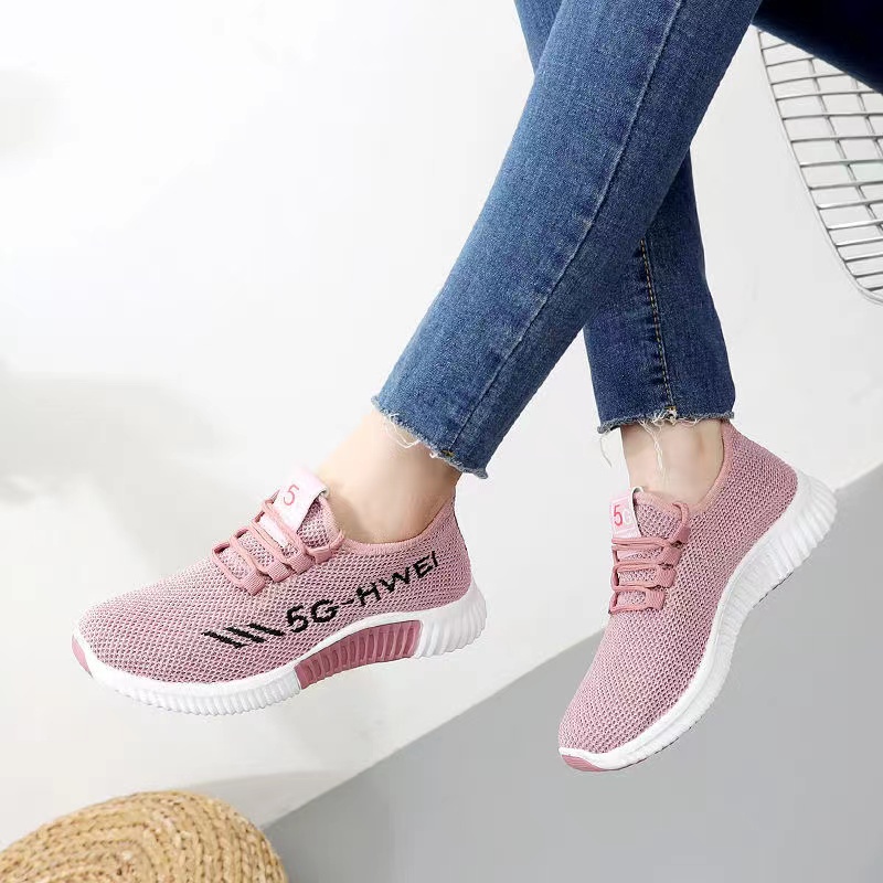 GISF Loly Sepatu Sneakers Import Fashion Wanita Korea 2021 - Real Pic