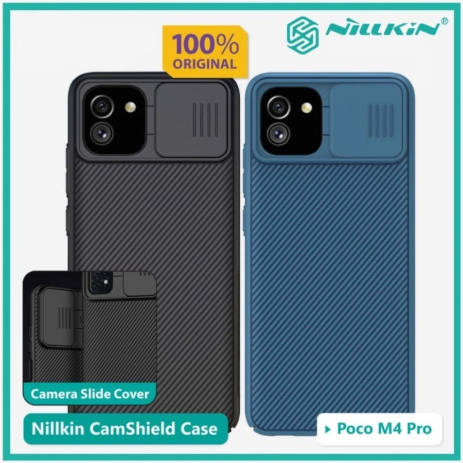 Xiaomi Poco M4 Pro - Nillkin CamShield Pro Slide Camera Case