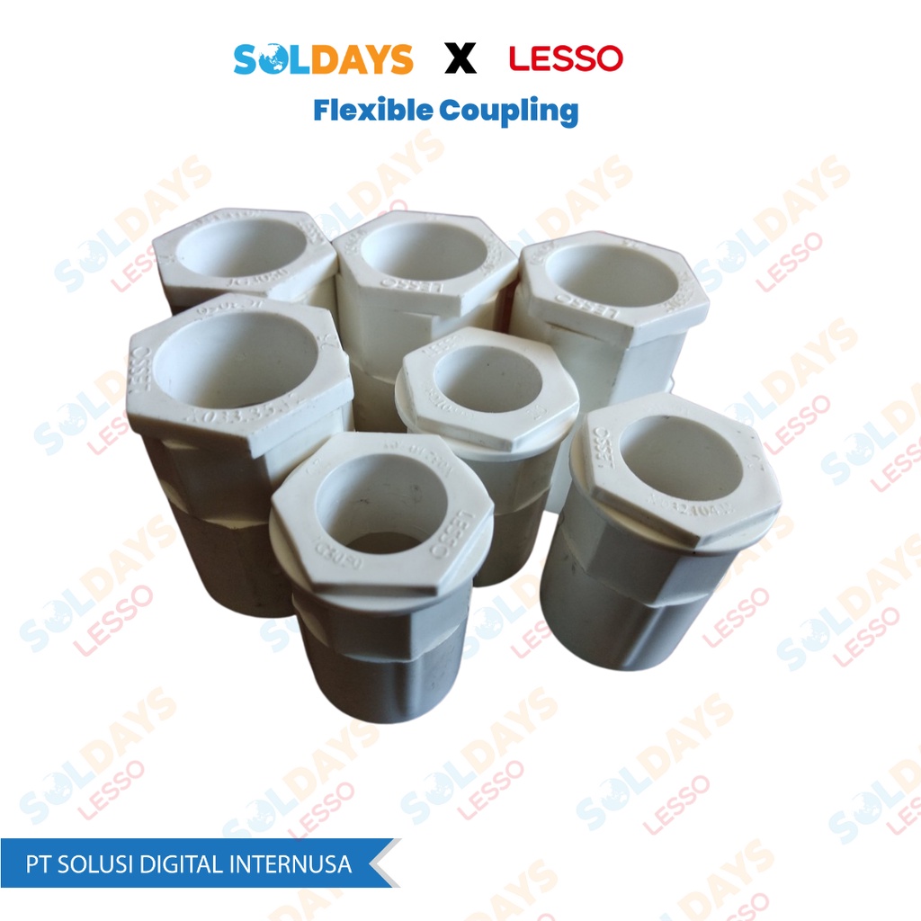 Lesso Flexible Conduit Coupling dn32 / Conduit Flexible Coupling 32mm