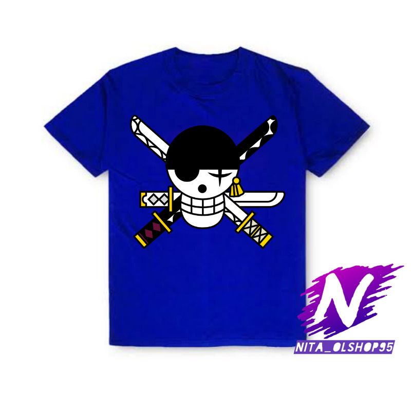 BAJU ANAK KAOS ANAK ANIME ONE PIECE ZORO