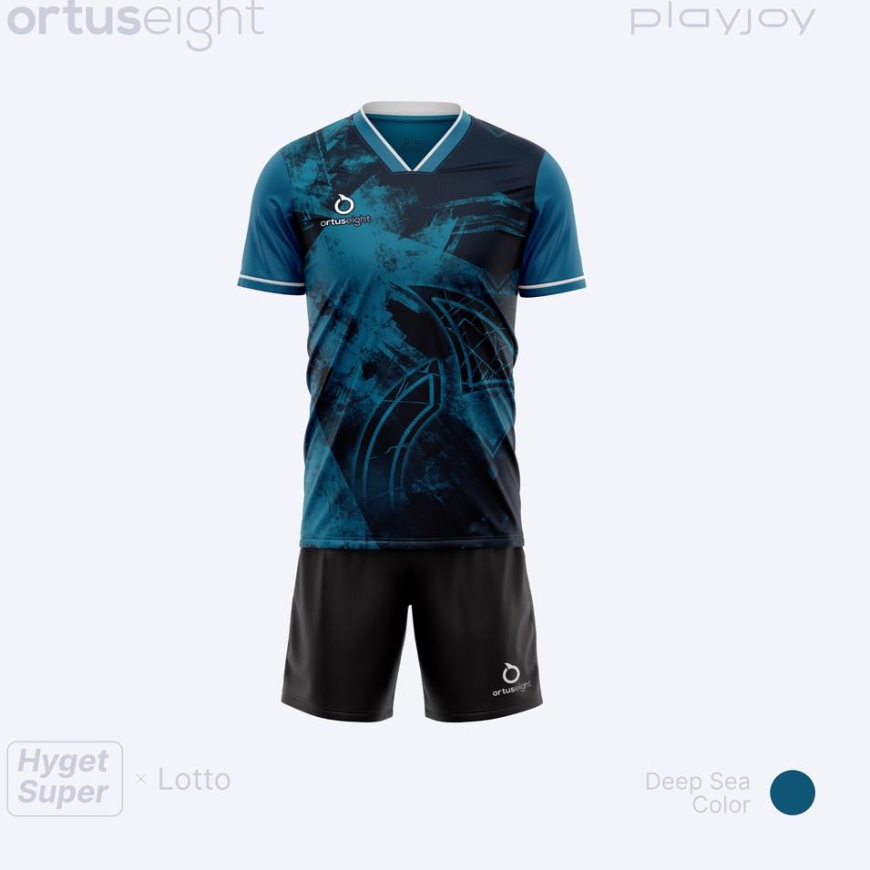 Discount5.5 JERSEY FUTSAL SETELAN 1 SET BAJU DAN CELANA BOLA PRIA WANITA PRINTING KAOS FUTSAL JERSEY