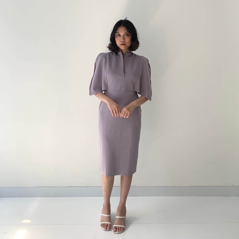 AVGAL LILAC MAELIE DRESS