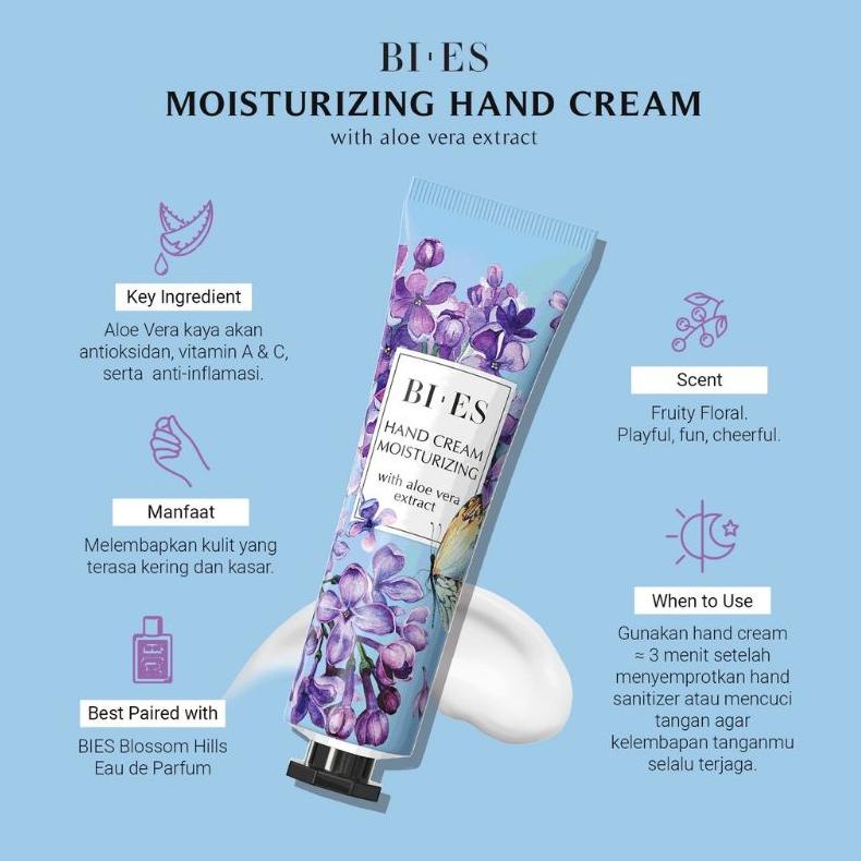 Murah Banget F8WPY BIES Hand Cream 50ml / BIES Blossom Garden Hand Cream / BIES Blossom Hills Hand C